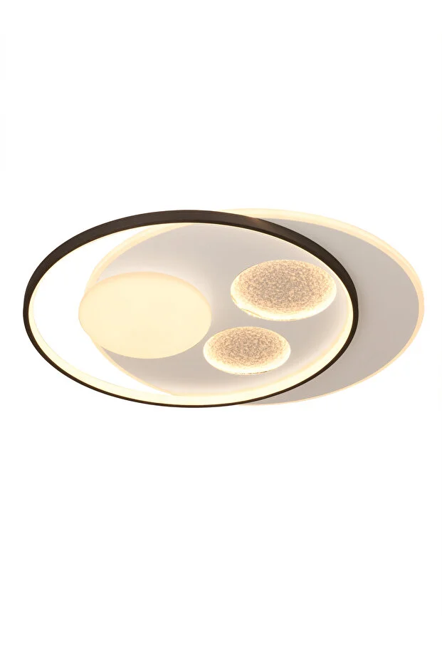 Oscar 50 Cm 3 Renk Işık Özellikli Led'li Modern Salon Mutfak Yatak Odası Avizesi